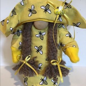 Little Ms honey bee gnome